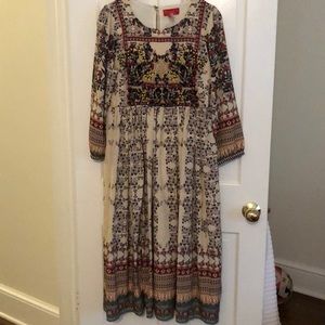 NWT Bhanuni Anthropologie Far Fields dress size 6